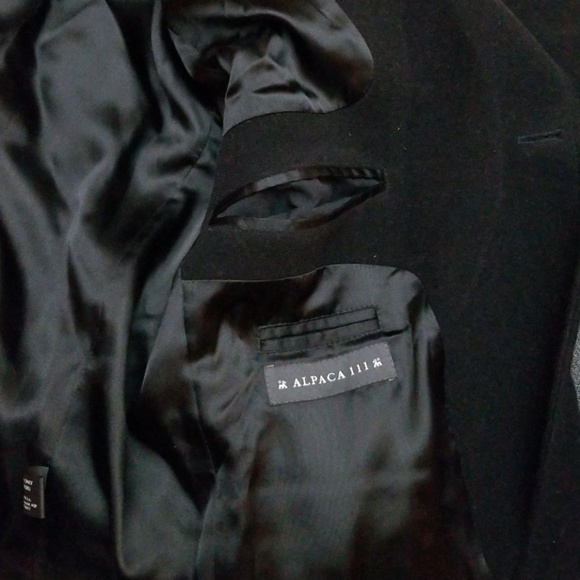 Alpaca blend wool coat - Picture 4 of 4